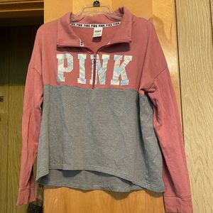 PINK Quarter Zip